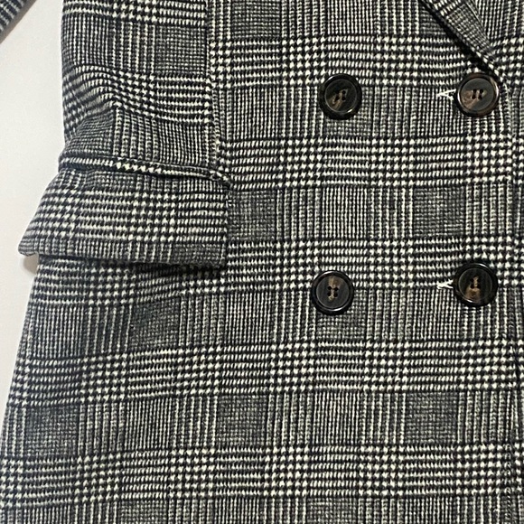 Avec Les Filles Plaid Long Blazer / Jacket - Picture 8 of 10